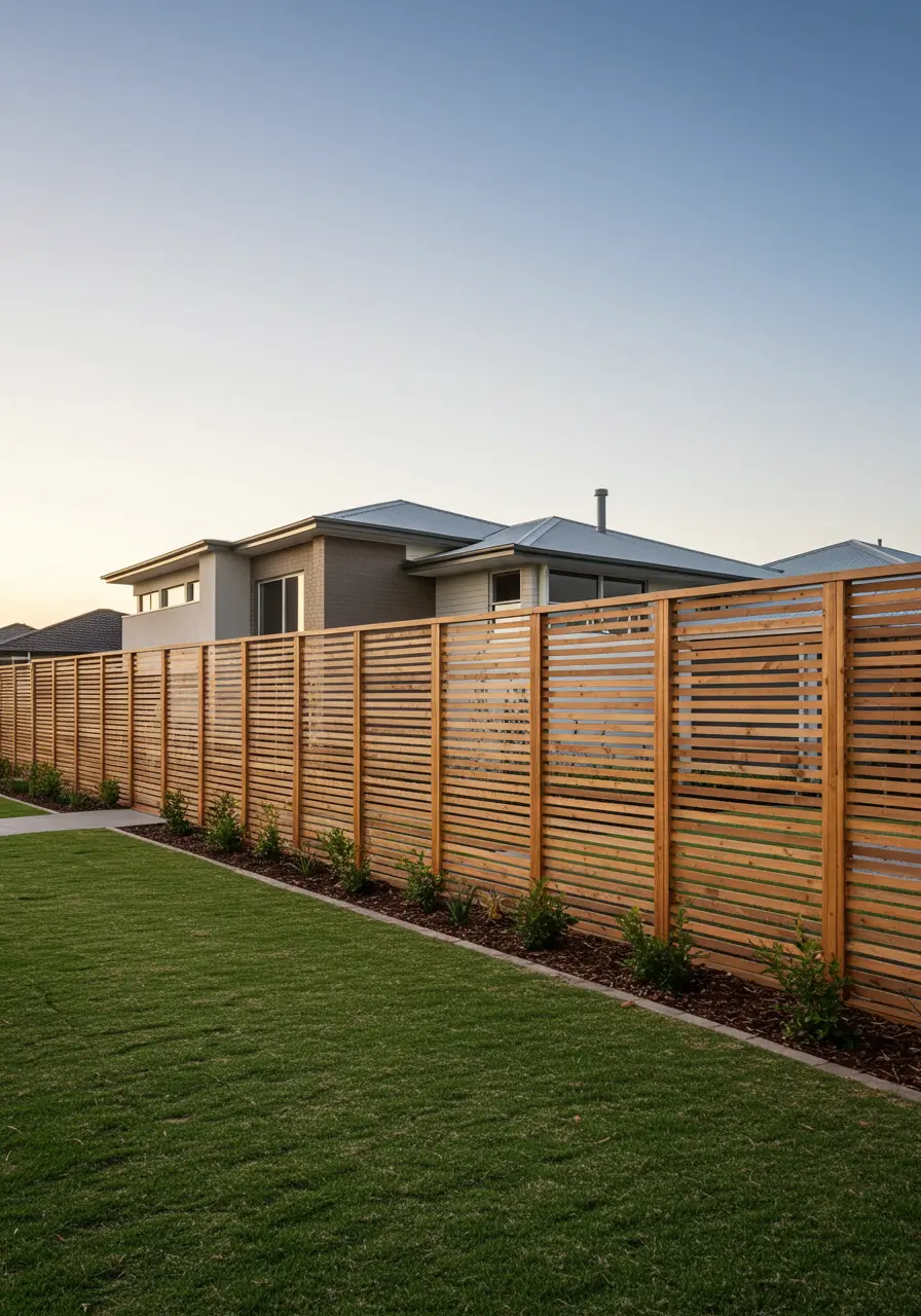 Y & F Slat Fence